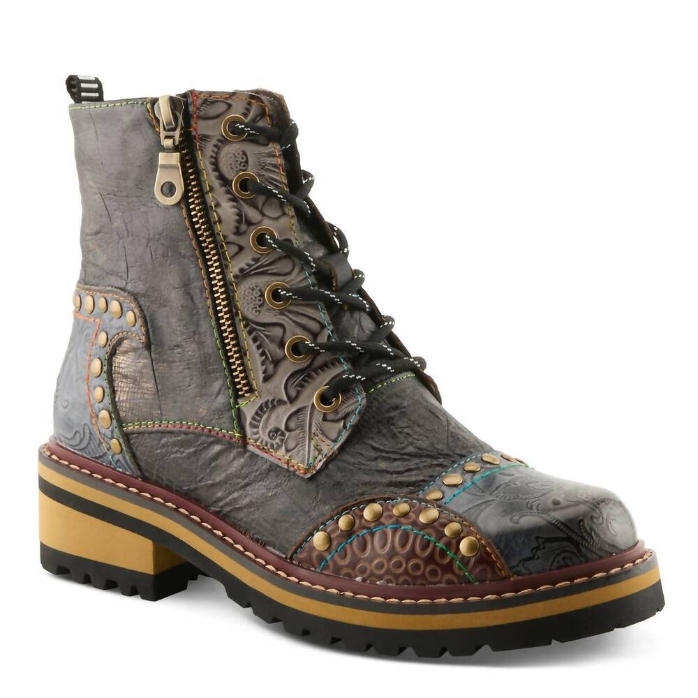 NEW SPRING FOOTWEAR women's rugup bootie shoe in slate multi